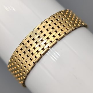 19cm Staketlänk i Guld 14K 25.89g