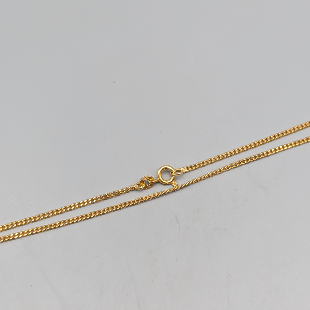 61cm Pansarlänk i Guld 18K 7.02g