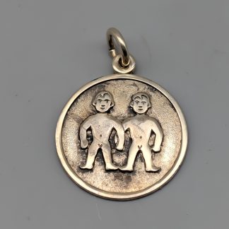 Hänge i Silver Stjärntecken Tvillingarna S900 3.18g 24mm