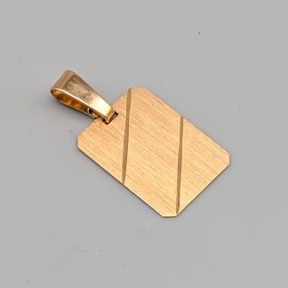 Hänge i Guld 14K 0.64g 14mm