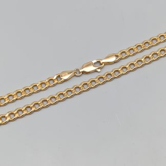 50cm Pansarlänk i Guld 18K 7.52g