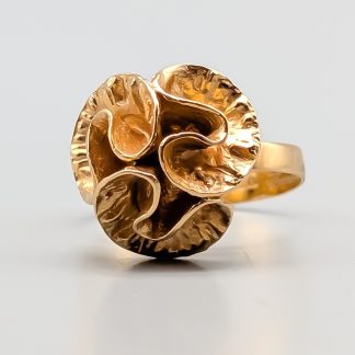 Theresia Hvorslev Ring i Guld 18K 3.99g 15.75mm