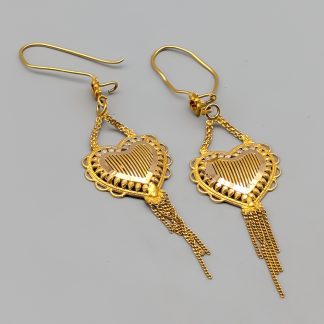 Örhängen i Guld 18K 3.26g 68mm