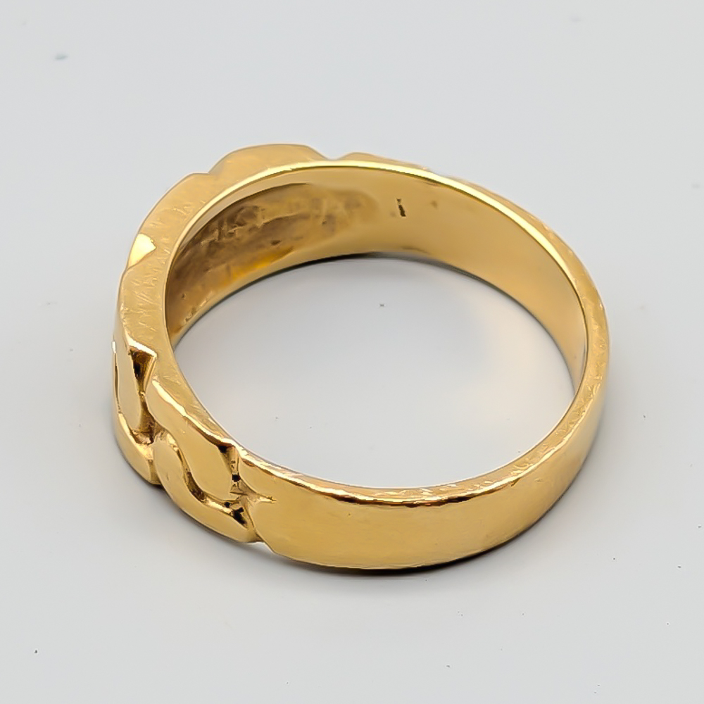 Ring i Guld 18K 6.1g 18.25mm - Bild 2