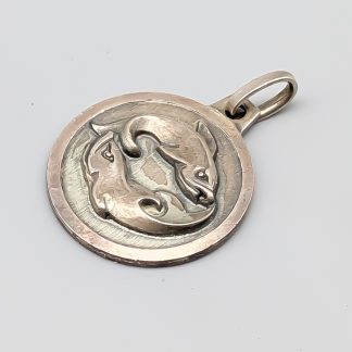 Hänge i Silver Stjärntecken Fiskarna S830 2.35g 17mm