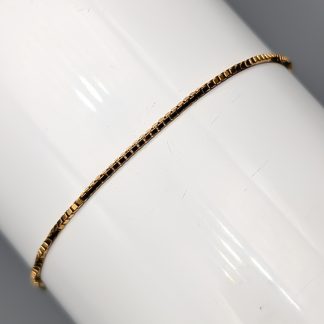 17.5cm Venezialänk i Guld 18K 1.07g