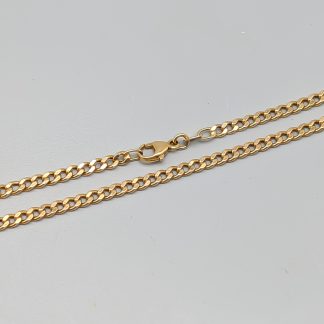 52cm Pansarlänk i Guld 18K 6.44g