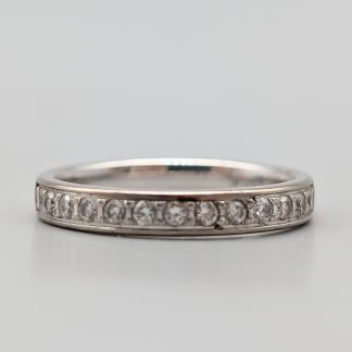 Schalins Alliansring i Guld med Diamanter 18K 3.26g 16.5mm