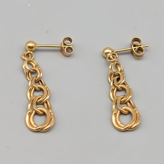 Örhängen i Guld Bismarck 18K 2.9g 25mm