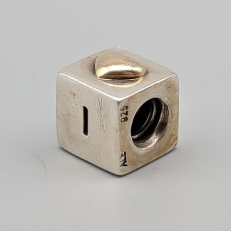 Pandora Berlock i Silver och Guld S925 4.43g 9mm