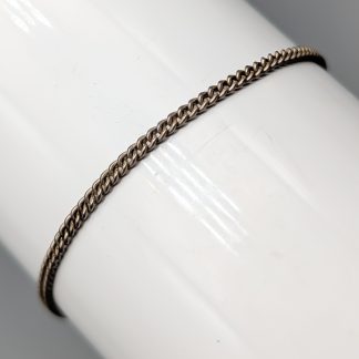 16cm Pansarlänk i Silver med Berlocker S925 2.3g