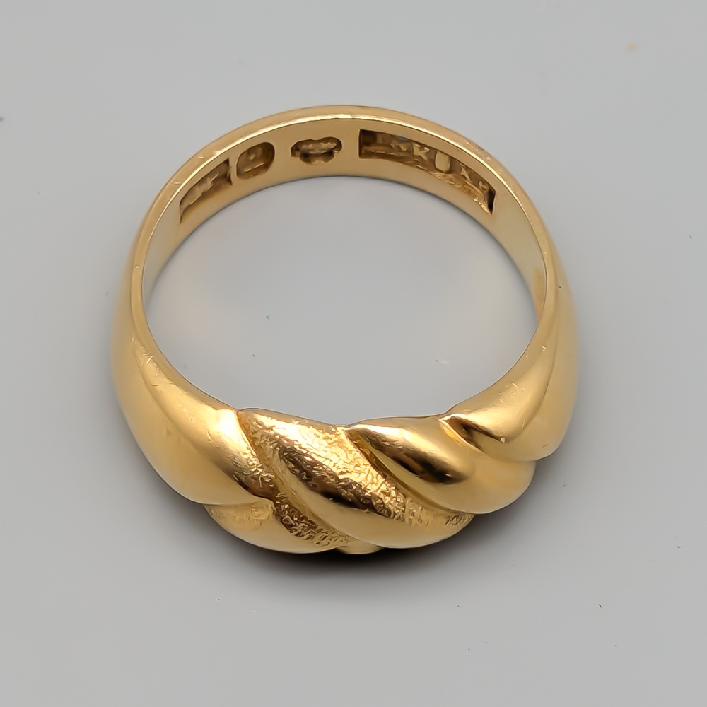 Ring i Guld 18K 5.24g 16.75mm - Bild 2