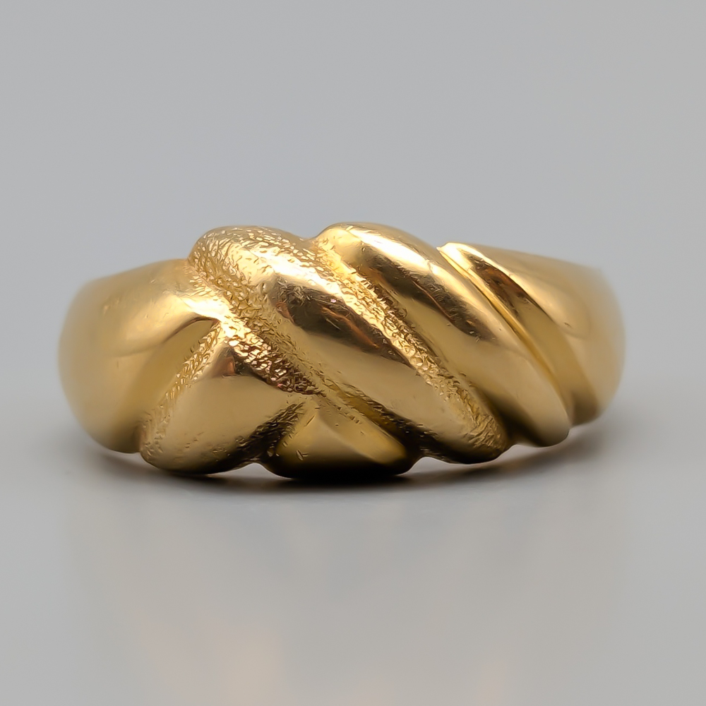 Ring i Guld 18K 5.24g 16.75mm