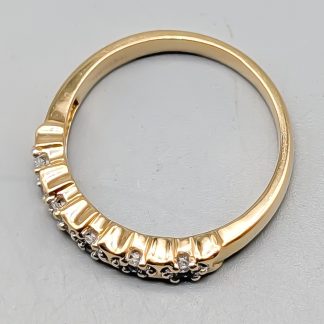 Diamantring i Guld-0