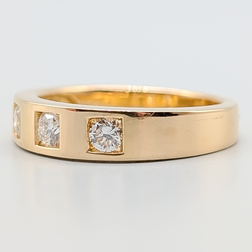 Diamantring i Guld-1