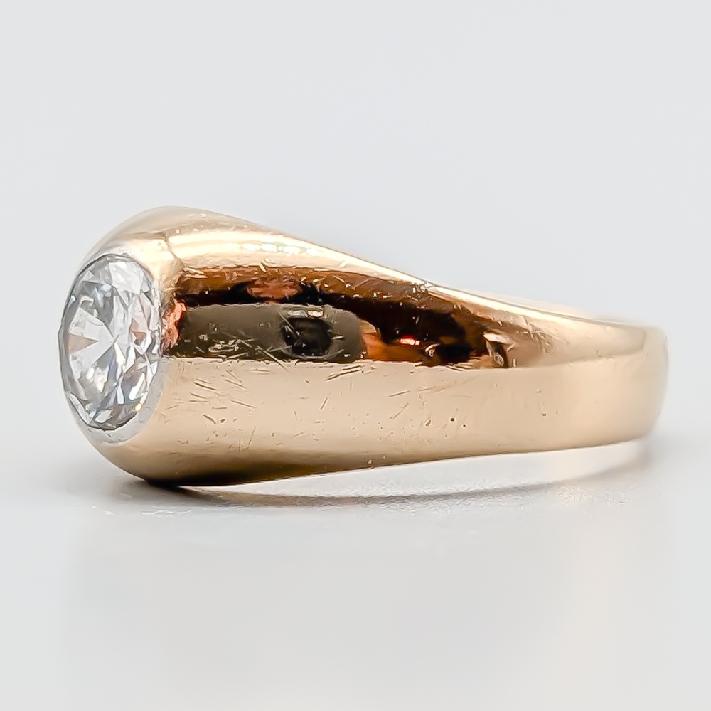 Diamantring i Guld-1