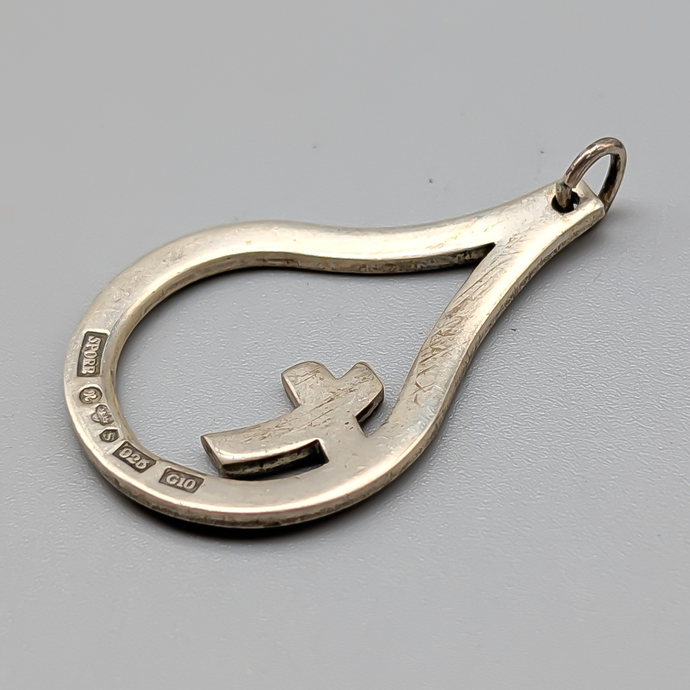 Hänge i Silver Dopdroppe S925 3.38g 34mm