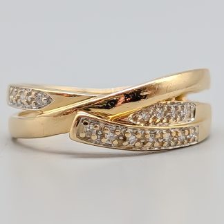 Diamantring i Guld-2