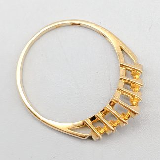 Diamantring i Guld-0