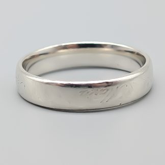 Slät ring i Silver S925 6.34g 22.5mm