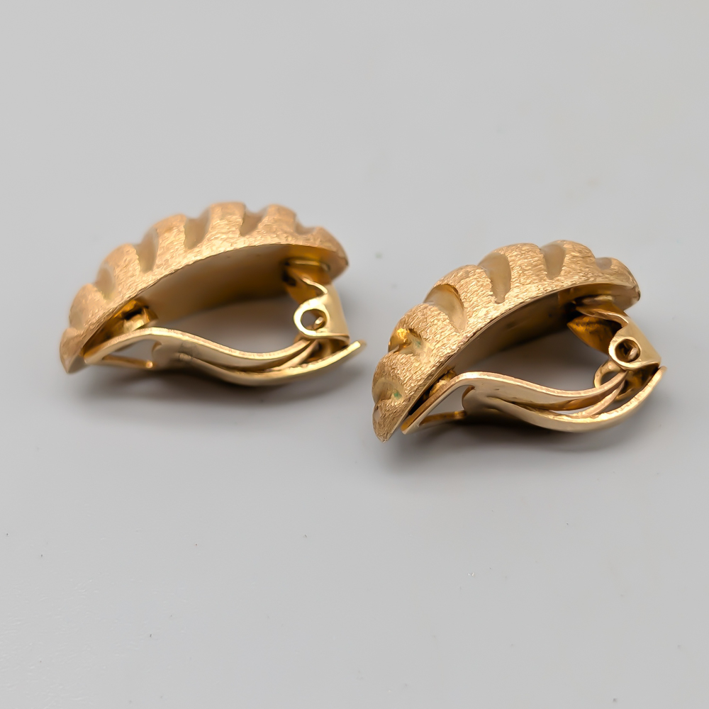 Clips i Guld 18K 5.3g 19mm - Bild 3