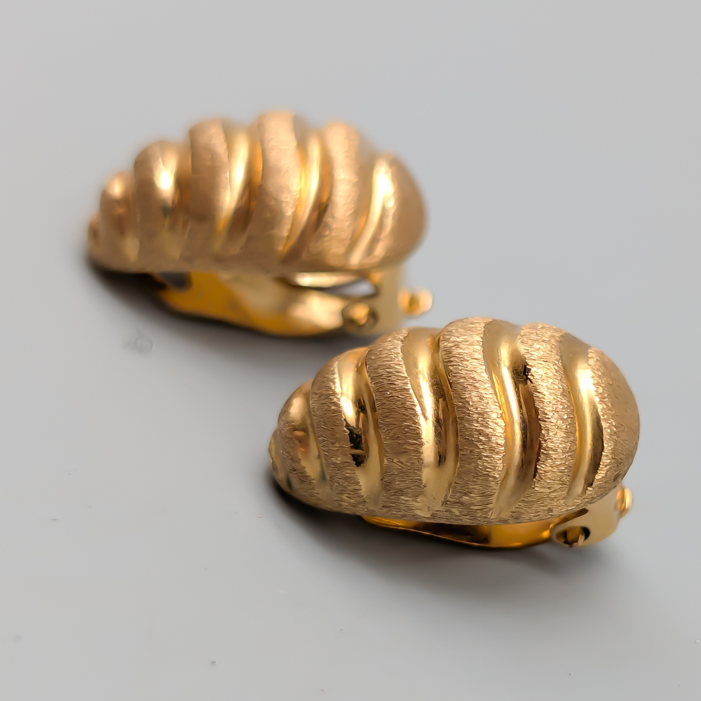 Clips i Guld 18K 5.3g 19mm - Bild 2