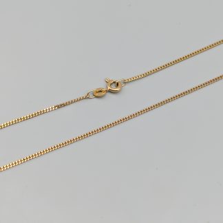 70cm Pansarlänk i Guld 18K 5.1g