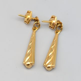 Örhängen i Guld 18K 2g 16mm