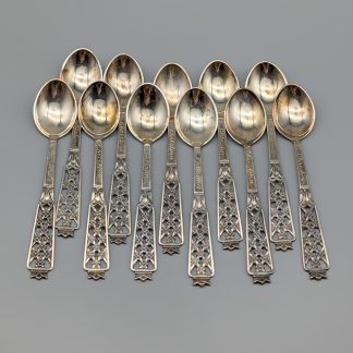 11 st Kaffeskedar i Silver Princess S830 106.89g 105mm