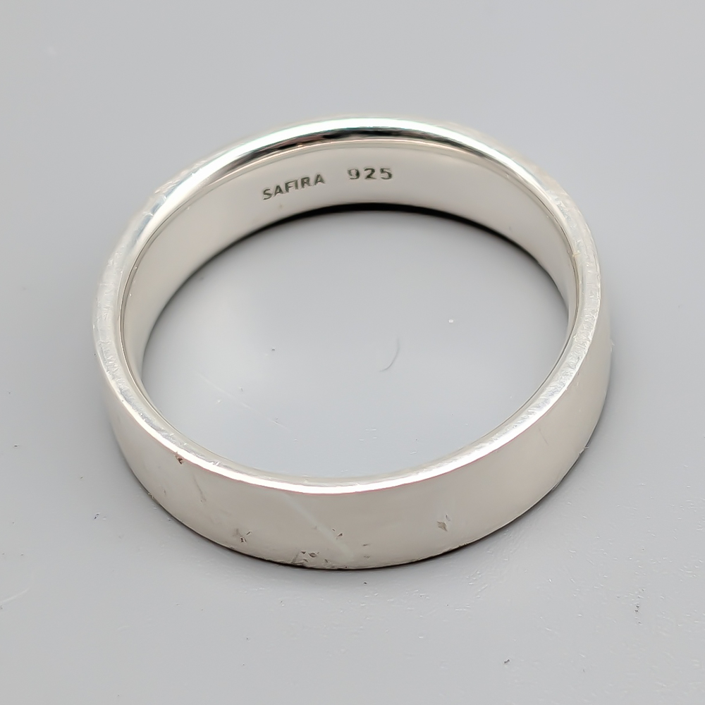 Safira Slät ring i Silver S925 7.4g 21mm - Bild 2