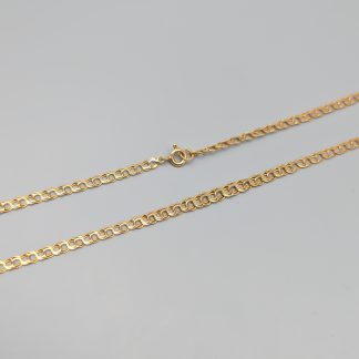 44.5cm Bismarcklänk i Guld 18K 5.78g