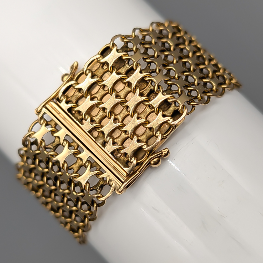 20.5cm X-Länk i Guld 18K 25.88g - Bild 2