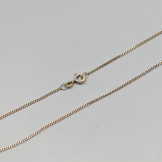 42.5cm Pansarlänk i Förgyllt Silver S925 2.38g