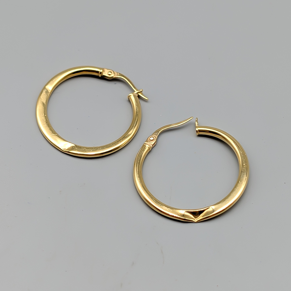 Creoler i Guld 18K 1.89g 26mm