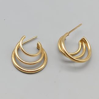 Örhängen i Guld 18K 1.87g 17mm