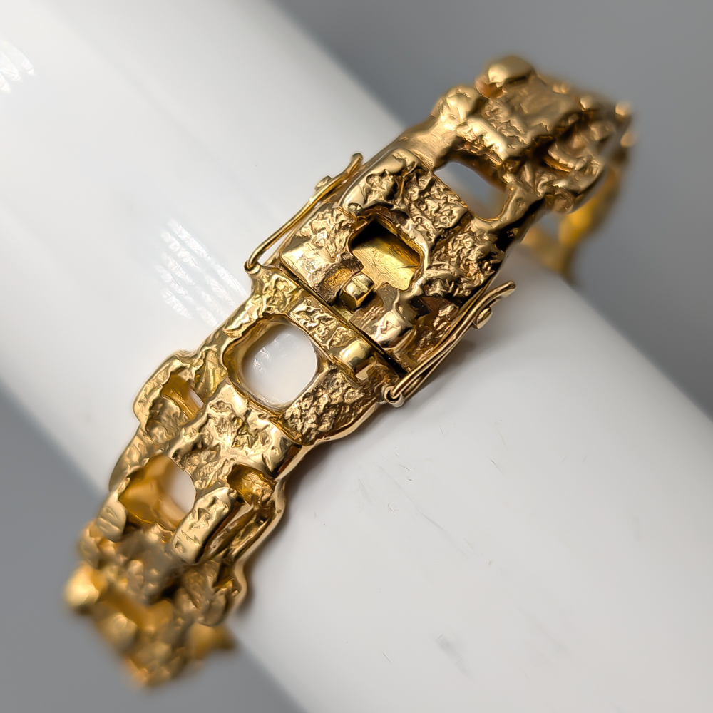 20cm G:son Liedholm Stelt armband i Guld 18K 80.4g - Bild 2