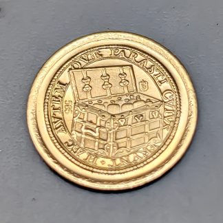 1 st Investeringsmynt i Guld 14K 0.49g 11mm