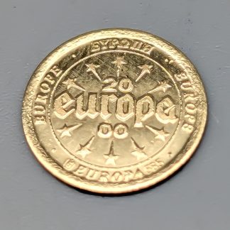1 st Investeringsmynt i Guld 14K 0.5g 11mm