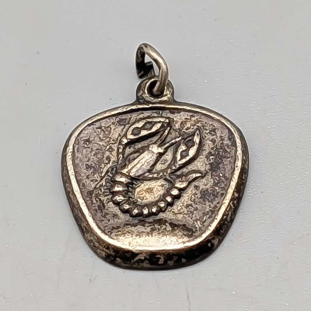 Hänge i Silver Stjärntecken Kräftan S830 2.27g 17mm