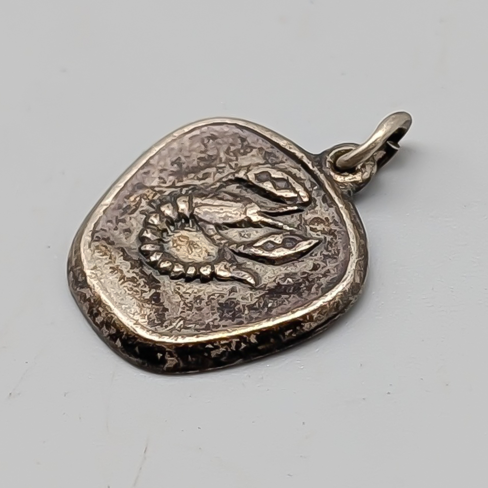 Hänge i Silver Stjärntecken Kräftan S830 2.27g 17mm - Bild 2