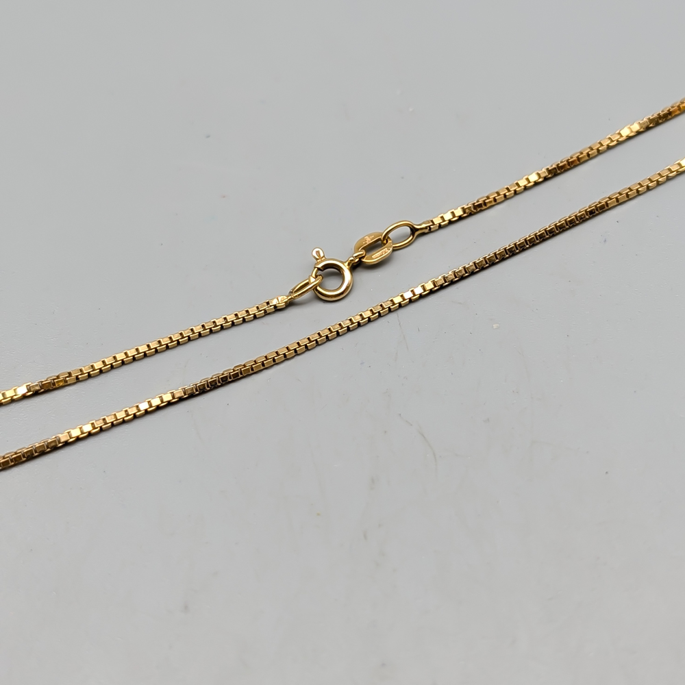 38.5cm Venezialänk i Guld 18K 4.47g
