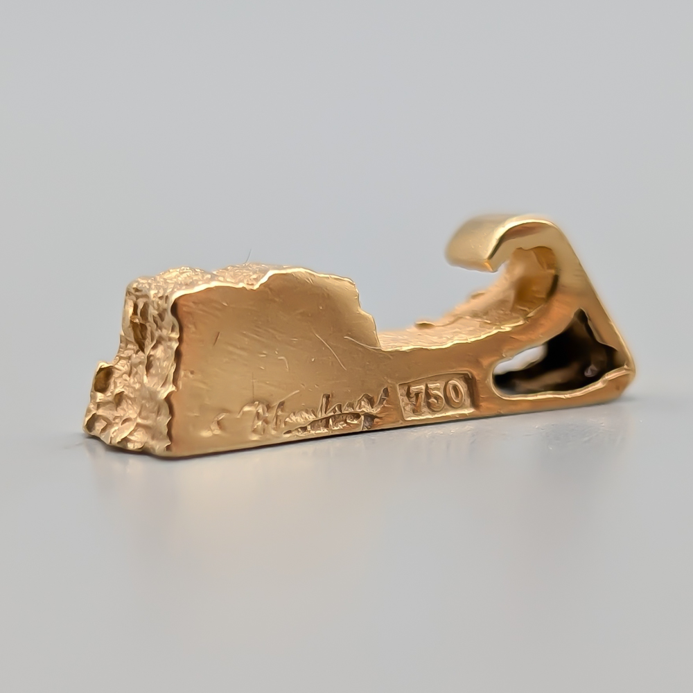 Hänge i Guld 18K 2.52g 20mm - Bild 3