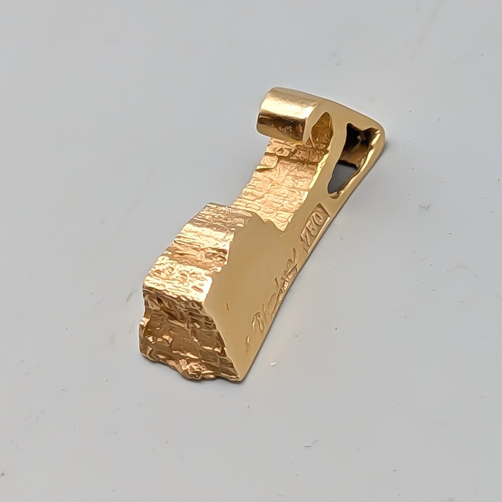 Hänge i Guld 18K 2.52g 20mm - Bild 2