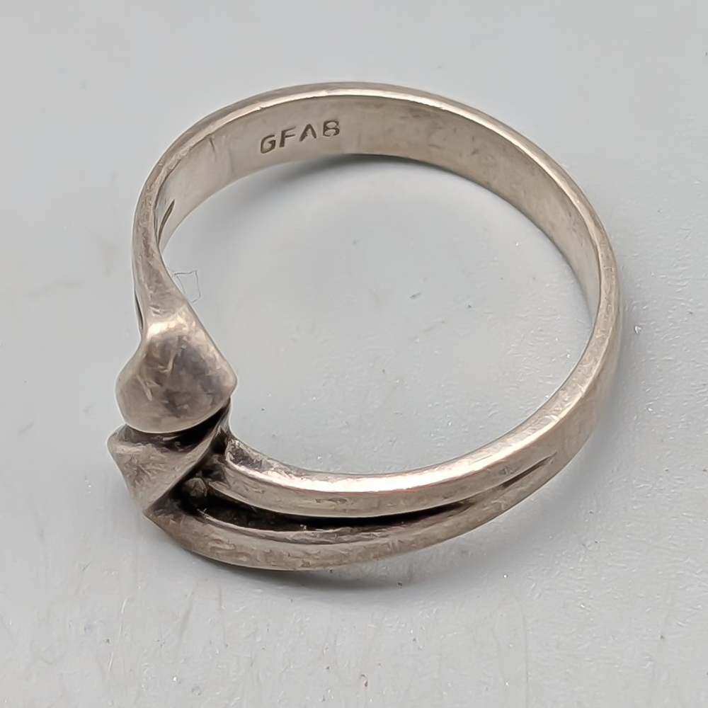 Ring i Silver S925 2.73g 16.75mm - Bild 3