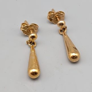 Örhängen i Guld 18K 2.55g 20mm