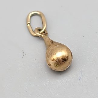 Hänge i Förgyllt Silver Droppe S830 0.29g 11mm