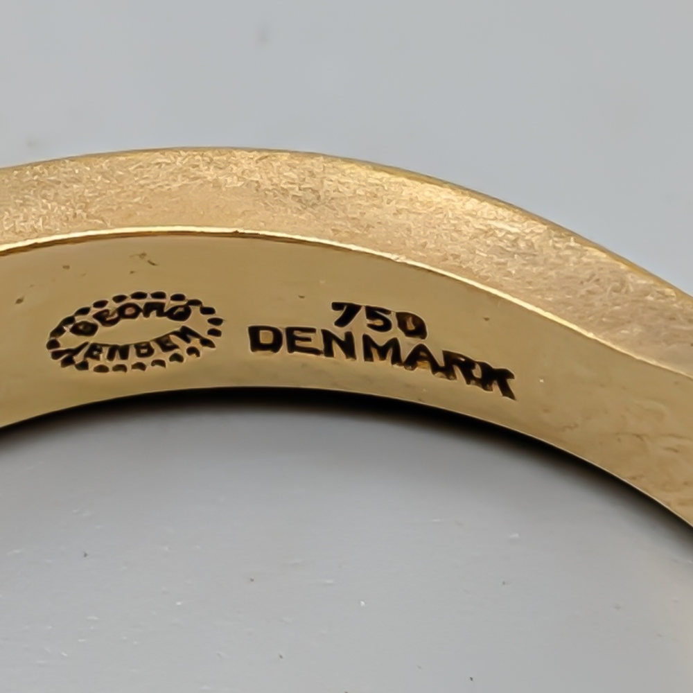 Georg Jensen Fusion Ring i Flerfärgat Guld 18K 12.46g 18.25mm - Bild 6