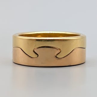 Georg Jensen Fusion Ring i Flerfärgat Guld 18K 12.46g 18.25mm