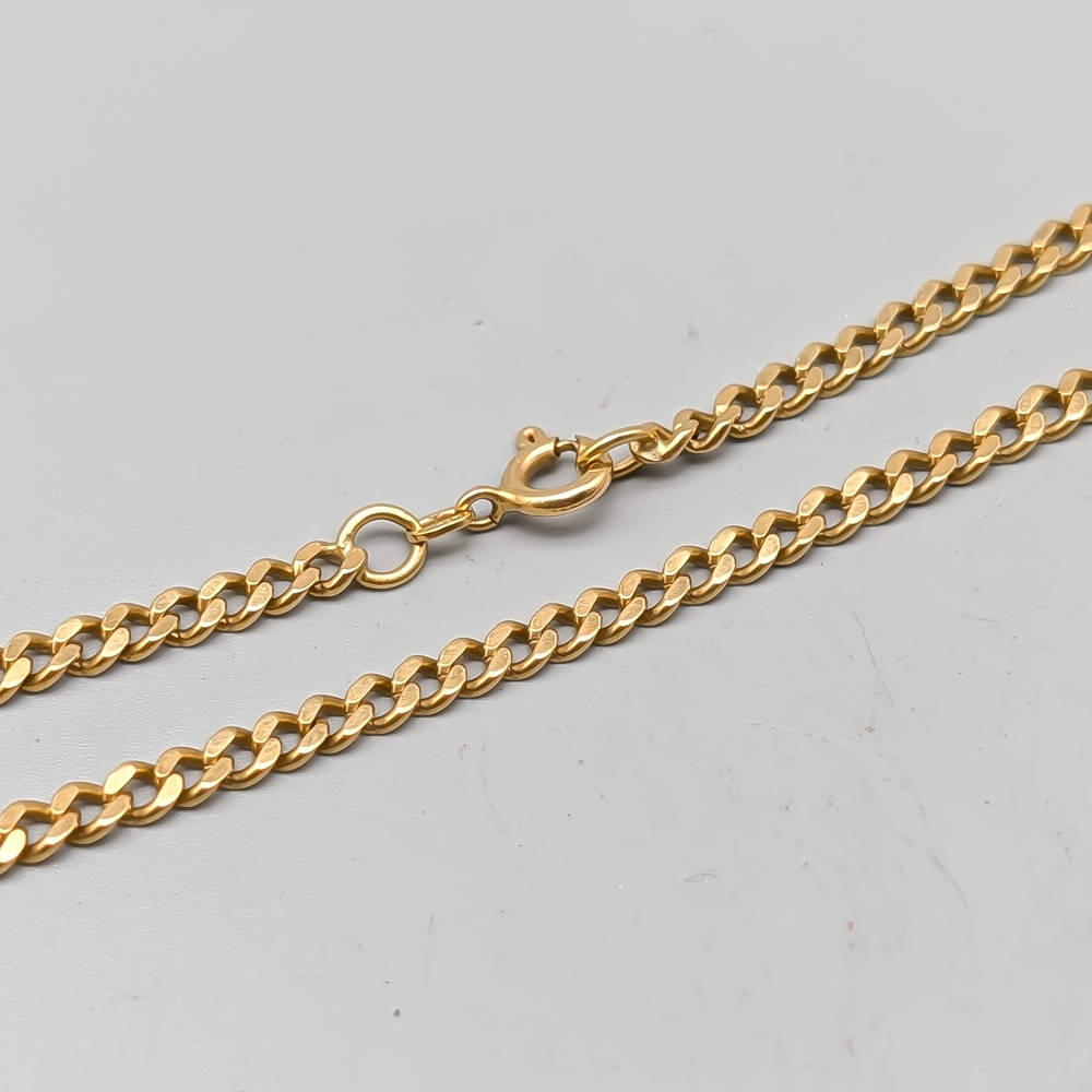 52cm Pansarlänk i Guld 18K 22.13g