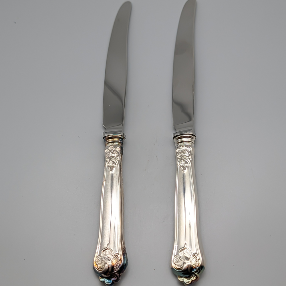 2 st Matknivar i Silver S830 138.01g 221mm